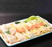 Ham and Egg Rice Noodle Roll