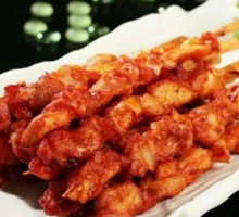 Spicy Pork and Corn Skewers