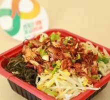 Honey Glazed BBQ Rice Bowl