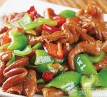 Spicy Pepper and Pig Intestines