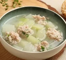 Winter Melon Meatballs