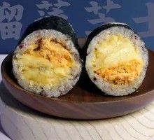 Durian Cheese Corn Rice Ball