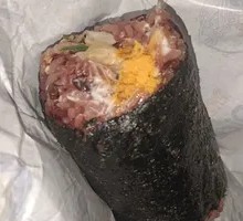 Cheese Mashed Potato Beef Floss Rice Ball