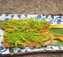 Perilla Plum Chicken Skewers