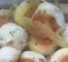 Pork and Scallion Pan-Fried Buns