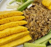 Egg Fried with Shrimp Paste