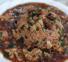 Sea Cucumber Rice Toss