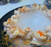 Caviar Mustard Shrimp Balls