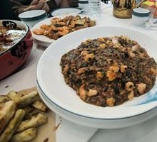 Sea Cucumber Rice Toss