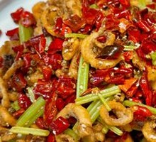 Stir-Fried Squid Rings