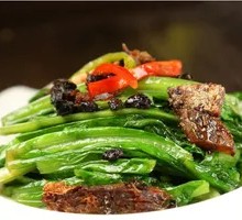 Braised Tofu Paste with Eel and Pak Choi