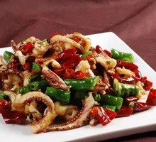 Stir-fried Squid Tentacles