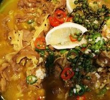 Golden Sour Soup Snowflake Beef