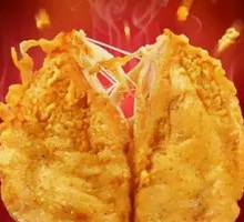 Golden Crispy Chicken Cutlet with Beverage