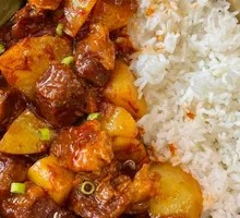 Beef Brisket and Potato Fried Rice