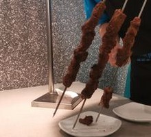 Grilled Pork with Large Skewers