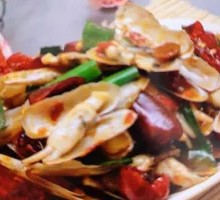 Spicy Stir-fried Fresh Clams