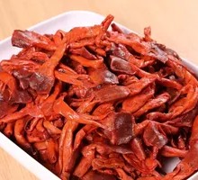 Sweet and Spicy Duck Intestines