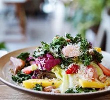 Roasted Collard Greens Salad