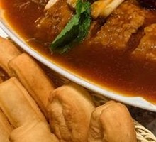 Scallion-Braised Turbot with Dumplings
