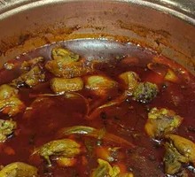 Sauce-Flavored Shrimp Hot Pot Chicken