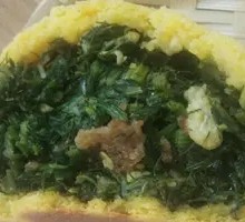茴香馅菜团子