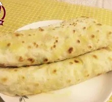 Egg and Pork Chop Wrapped in Flatbread