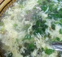 Seaweed and Egg Soup