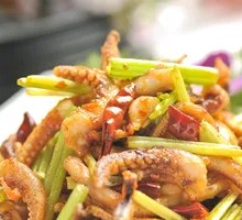 Stir-Fried Squid Rings