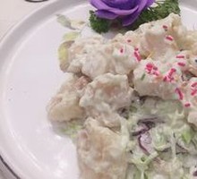 沙律芥香虾