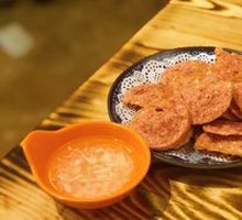 Fried Blood Sausage