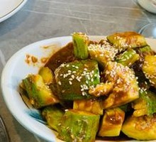 Peanut Sauce Cucumber