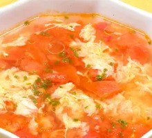 Tomato Egg Drop Soup