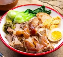 Pork Trotter Rice Bowl