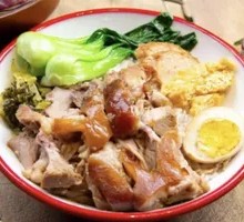 Pork Foot Roll Rice Platter