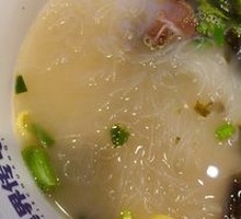 Duck Blood and Vermicelli Soup