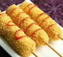 Cheese Stick with Stringy Texture