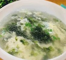 Seaweed and Egg Soup