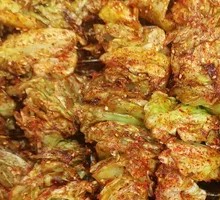炸卷心菜