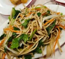 Cold Tofu Noodles Salad