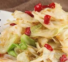 Dry-Fried Cabbage