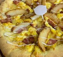 American-style Bacon & Potato Pizza