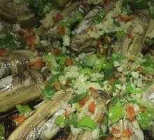Sautéed Clams on Iron Plate