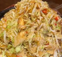 Stir-fried cabbage with vermicelli