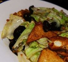 木耳白菜爆豆腐