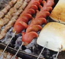 Grilled Steamed Bun Slices