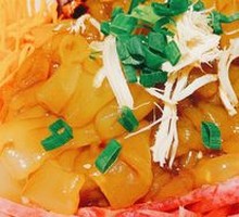 Shredded Chicken Salad Noodles