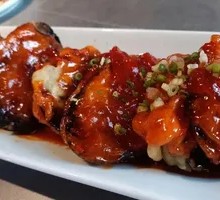 鲜虾茄盒