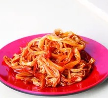 Spicy Enoki Mushrooms