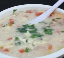 Shrimp Dried Vegetable Noodle Soup